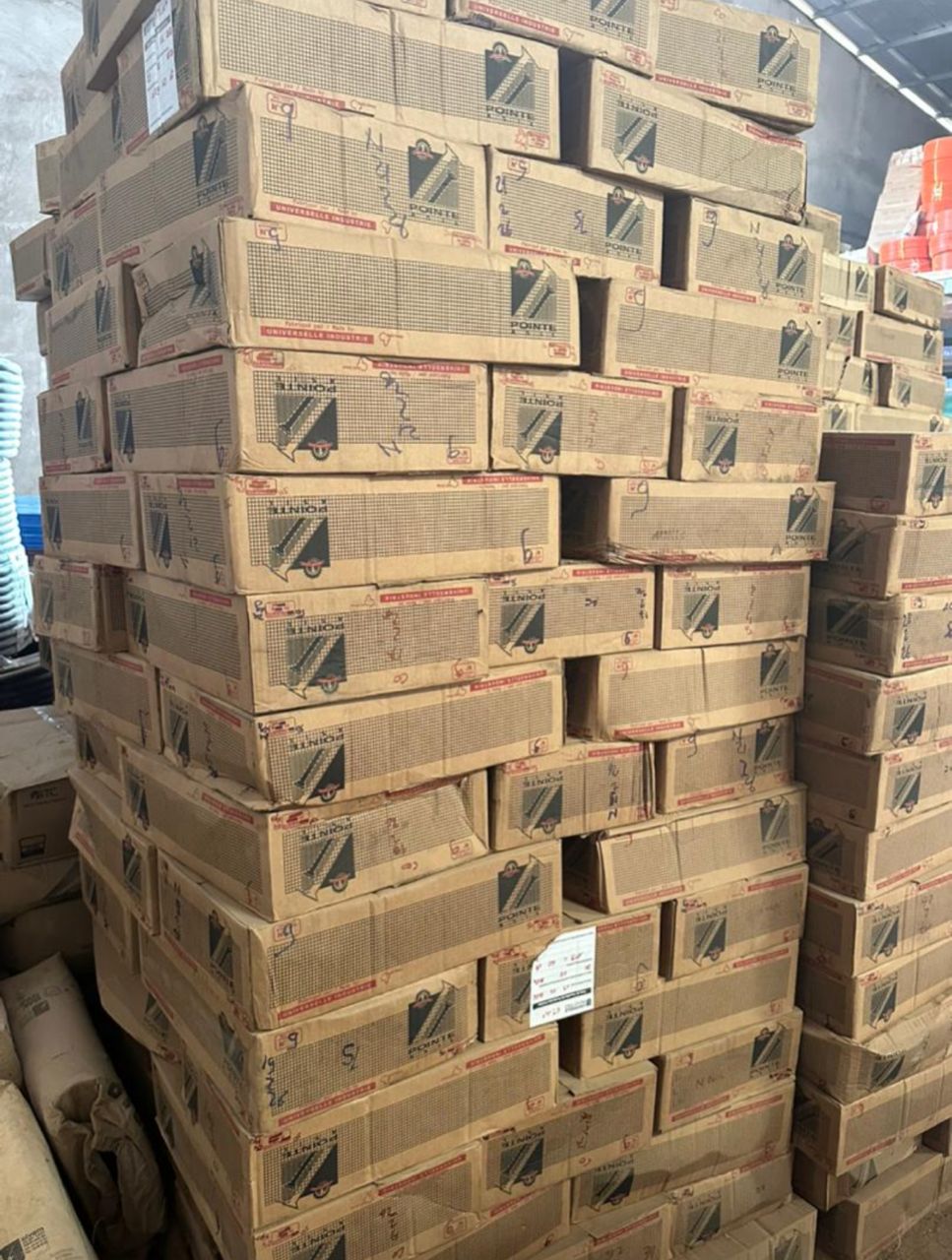 Cartons de pointe